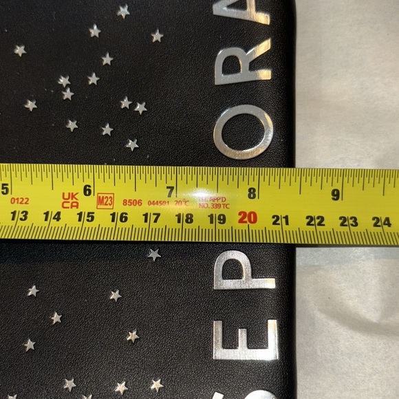 SEPHORA Women’s Black Starry Zip Top Cosmetic Pouch Case - Picture 5 of 6